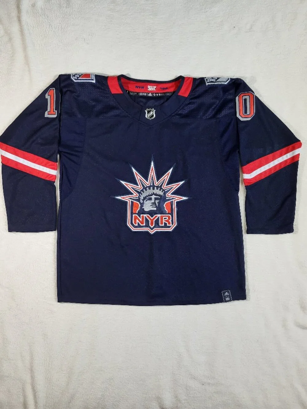 Men's New York Rangers Artemi Panarin Adidas Navy Authentic Jersey - Size 52